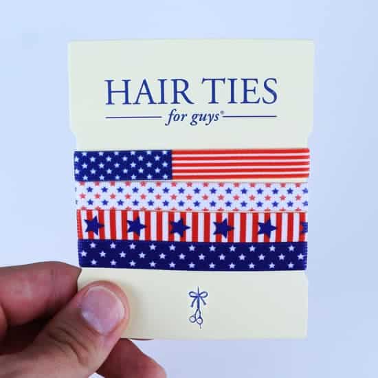 Hair Ties For Guys -  Man Bun Accessories