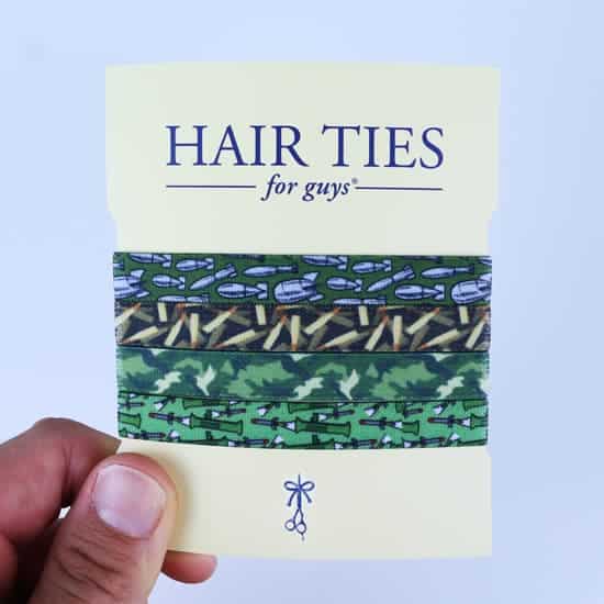 Hair Ties For Guys -  Man Bun Accessories