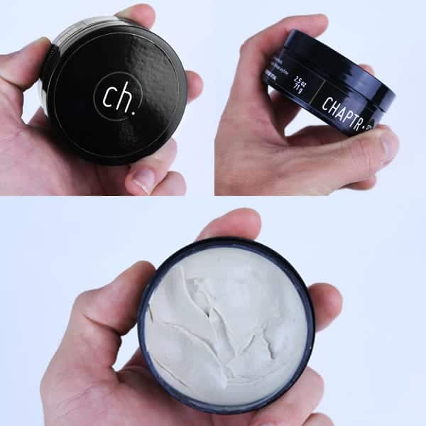 curly hair for men - chaptr styling cream