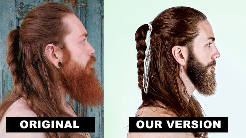 nordic hairstyles #1