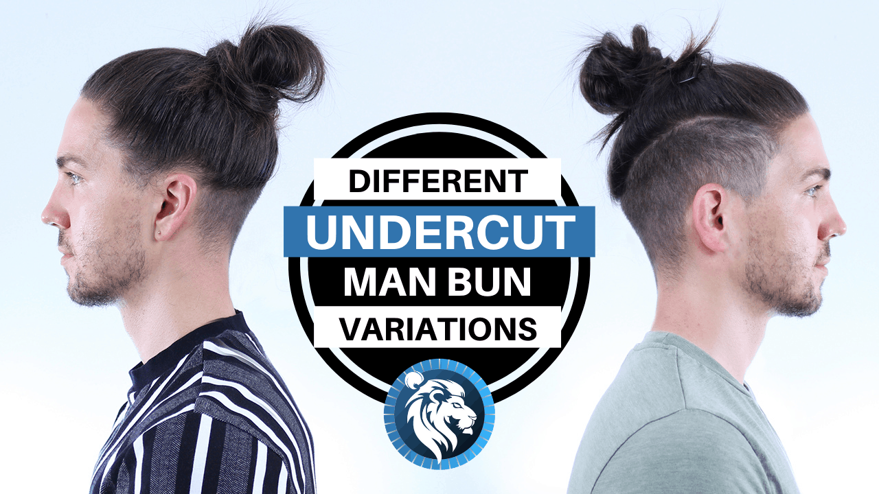 Undercut Man Bun Hairstyle Variations - Men's Long Hairstyles