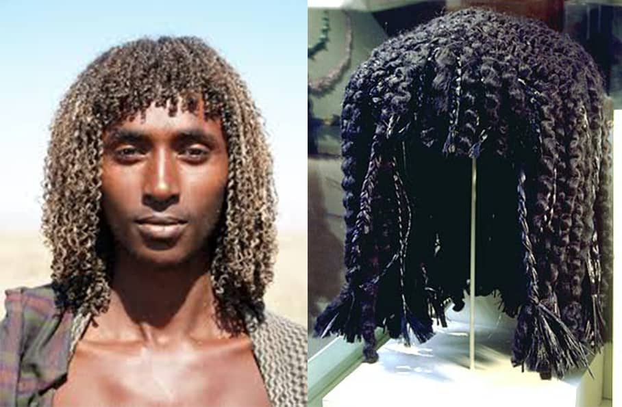 Mens long hair in ancient Egypt